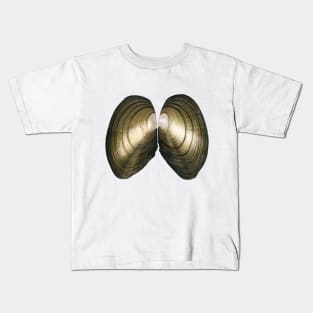 Duck Mussel (Anadonta Anatina) Kids T-Shirt